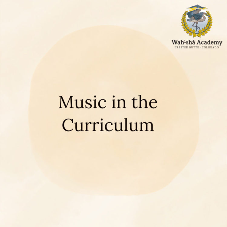 music curriculum